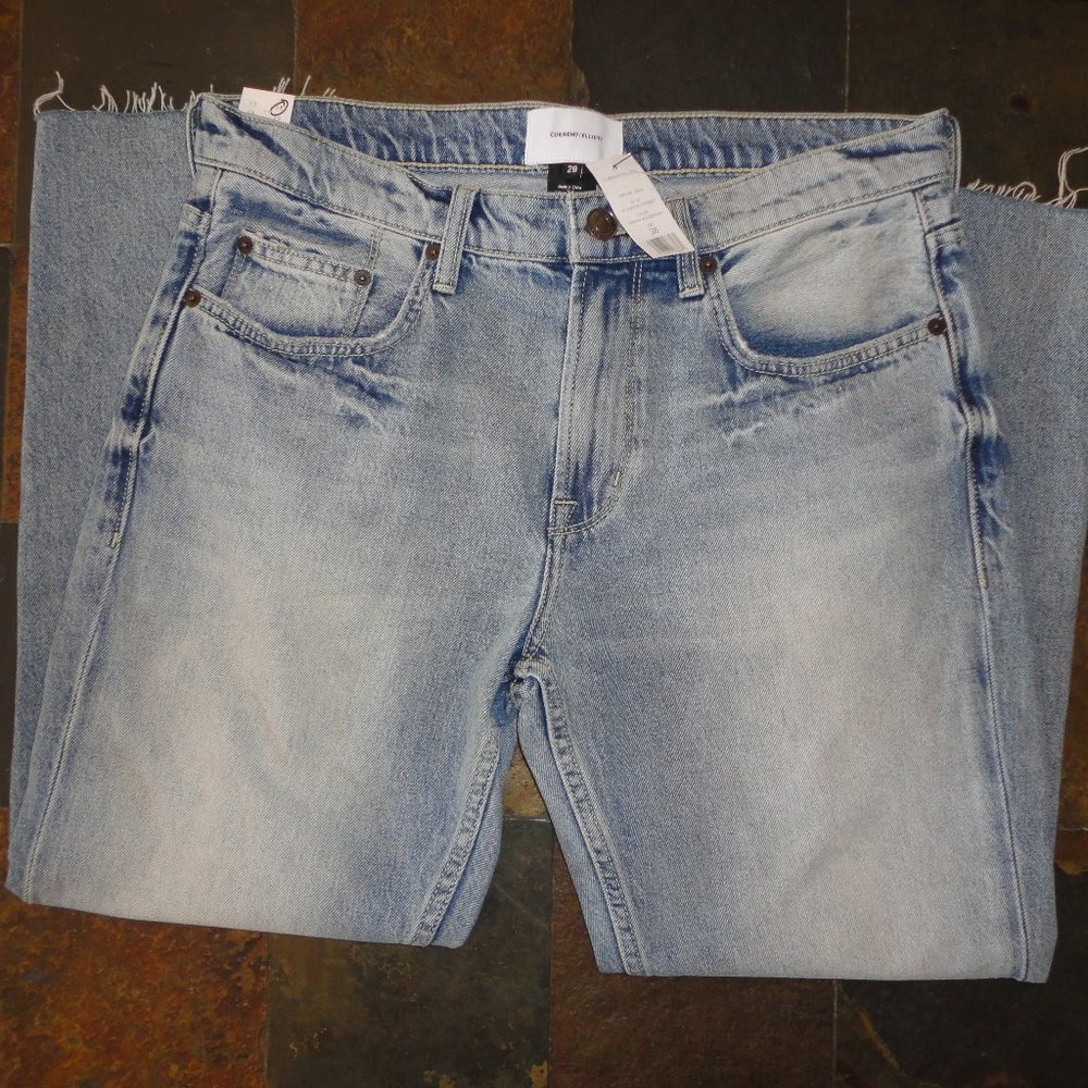 CURRENT/ELLIOTT The "His" Jean Women's Blue Denim Ankle Size 28 NWT!!